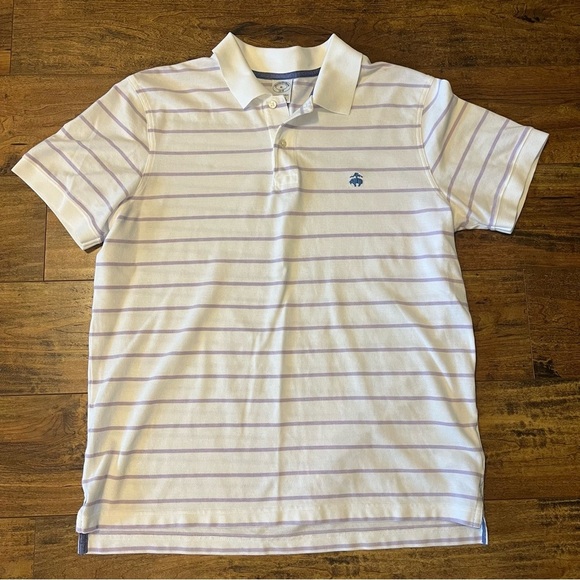 BROOKS BROTHERS Men’s Performance Polo Slim Fit XL EUC - Picture 1 of 4